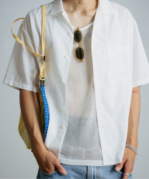 THE BOLDMAN タンクトップ Mesh Tank Top / メッシュタンクトップ