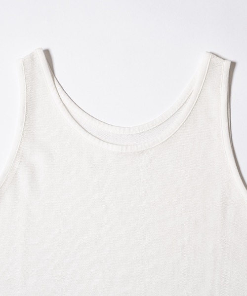 THE BOLDMAN タンクトップ Mesh Tank Top / メッシュタンクトップ