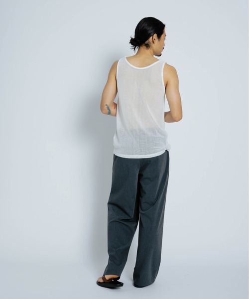 THE BOLDMAN タンクトップ Mesh Tank Top / メッシュタンクトップ