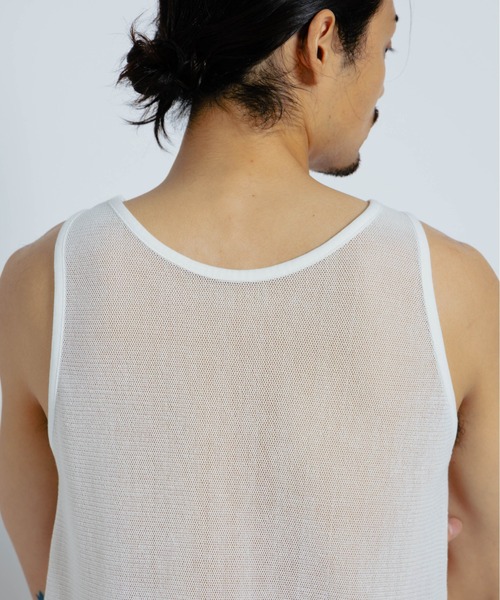 THE BOLDMAN タンクトップ Mesh Tank Top / メッシュタンクトップ