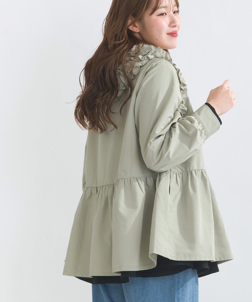 「PICCIN」 マウンテンパーカー M ライトグリーン レディース_画像5