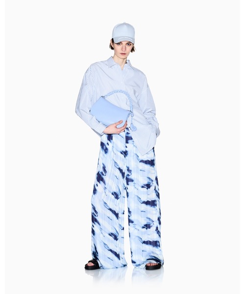 パンツ 「A|X アルマーニ エクスチェンジ」アクアプリント リラックスパンツ レディースの画像