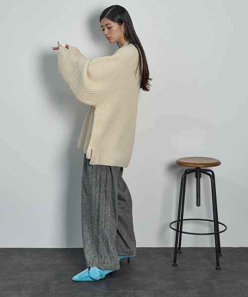 「THE YOn」 パンツ S ブラウン レディース_画像7