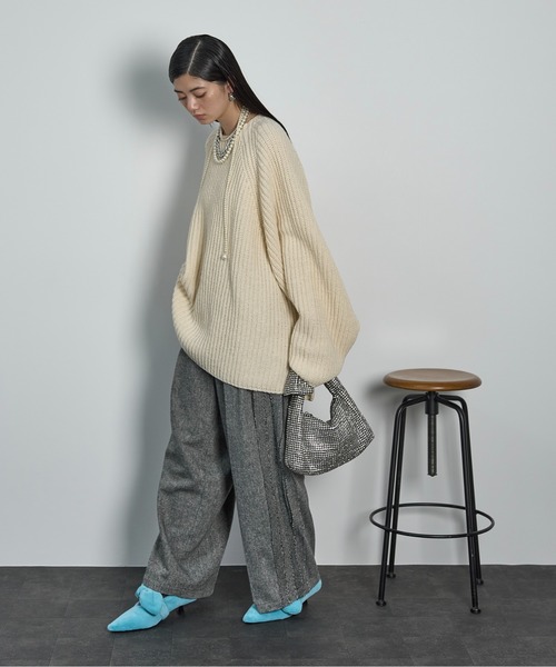 「THE YOn」 パンツ S ブラウン レディース_画像8