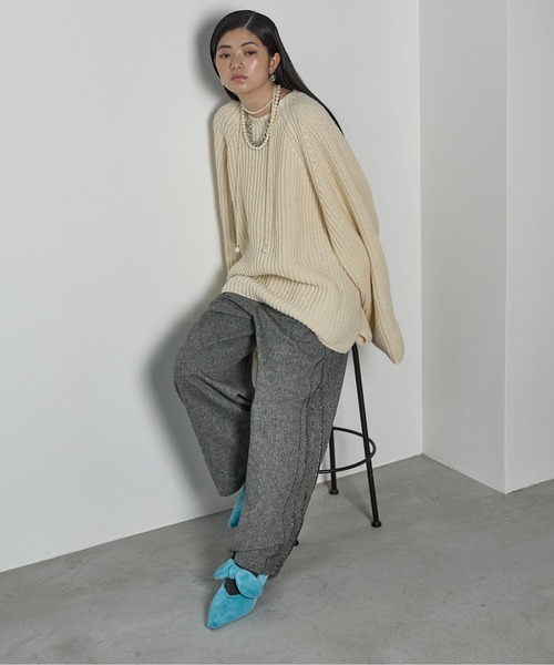 「THE YOn」 パンツ S ブラウン レディース_画像9