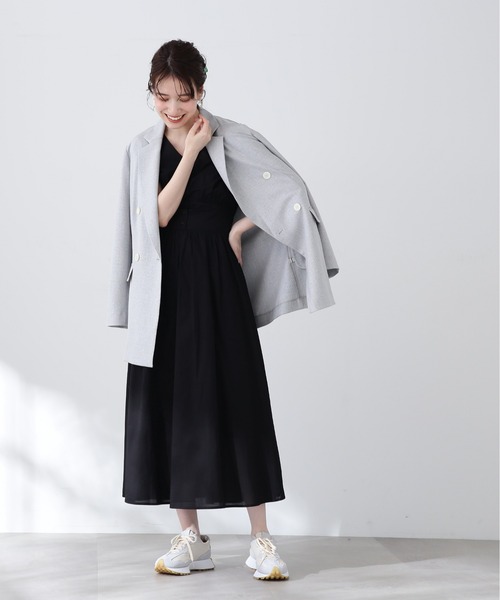 「N.（N. Natural Beauty Basic）」 ノースリーブワンピース MEDIUM スモークピンク レディース_画像5