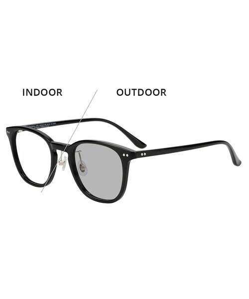 Zoff（ゾフ） サングラス uvカット ウェリントン型 サングラス｜調光