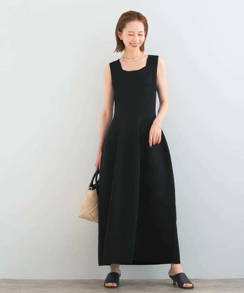 URBAN RESEARCH ROSSO WOMEN」 ノースリーブワンピース FREE レッド