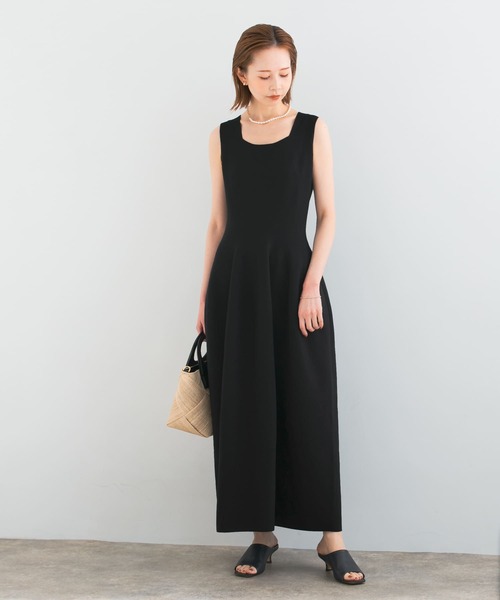 URBAN RESEARCH ROSSO WOMEN」 ノースリーブワンピース FREE レッド