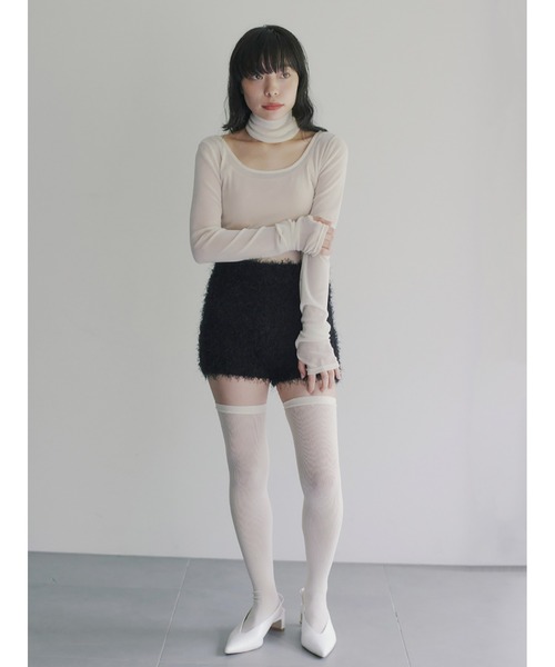 「SORIN」 長袖カットソー 38 ブラック レディース_画像6