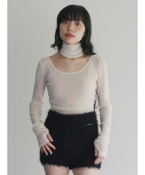 「SORIN」 長袖カットソー 38 ブラック レディース_画像7
