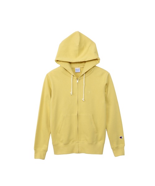 Champion（チャンピオン） ジップアップパーカー X-LARGE イエロー系