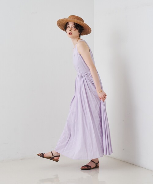 ワンピース 「MARIHA/マリハ」夏のレディのドレス ノースリーブの画像