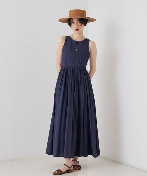ワンピース 「MARIHA/マリハ」夏のレディのドレス ノースリーブの画像