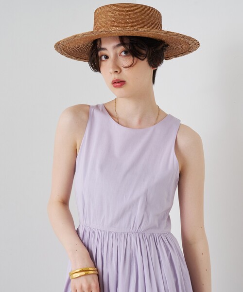 ワンピース 「MARIHA/マリハ」夏のレディのドレス ノースリーブの画像