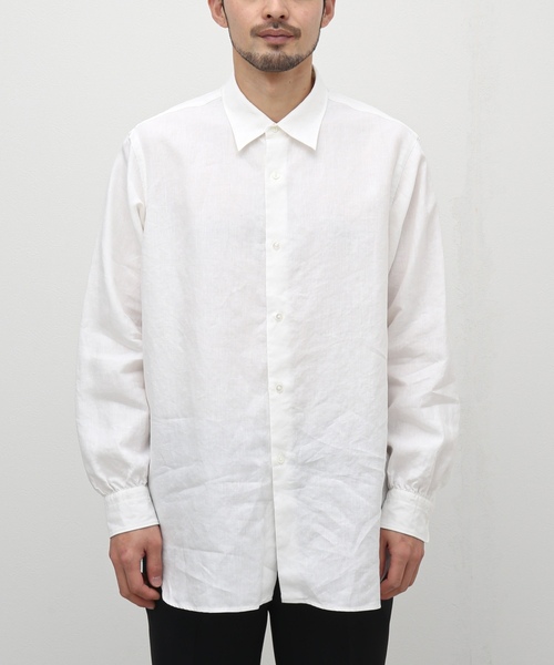 「EDIFICE LA BOUCLE」 長袖シャツ 1 ブラック メンズ_画像6