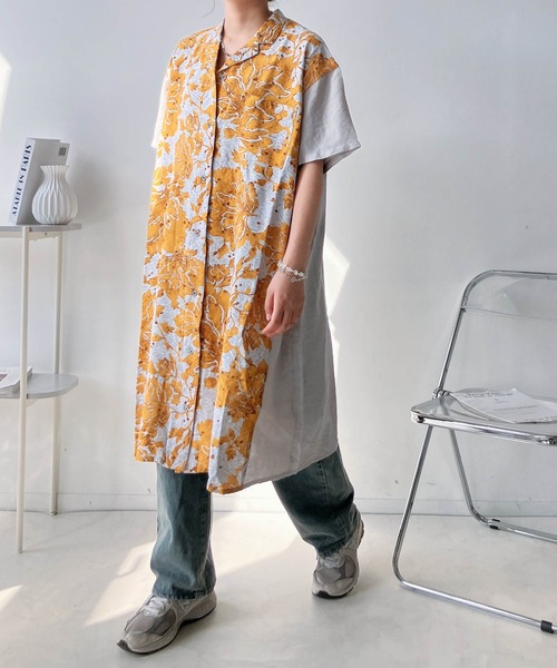 AS KNOW AS（アズノゥアズ） ワンピース 夏 半袖 ◯ゆったり シンプル