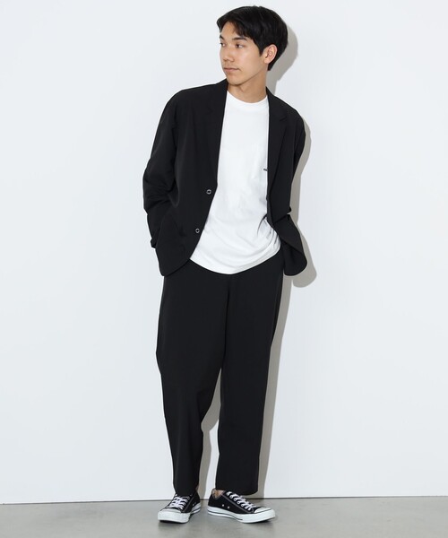BEAMS HEART スーツ セットアップ 紺48 洗える　パンツストレッチ BEAMS HEART（ビームス ハート） セットアップ L ネイビー メンズ