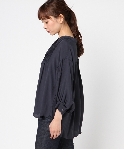 「FIGARO Paris」 7分袖ブラウス FREE グレー レディース_画像3
