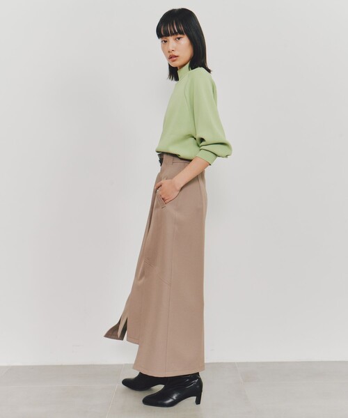 「UNITED TOKYO」 ロングスカート 1 ネイビー レディース_画像6