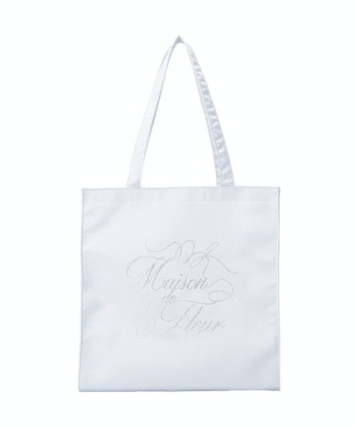 Maison de FLEUR（メゾンドフルール） トートバッグ サテンライン