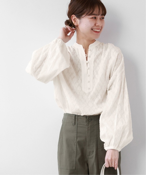 「JOURNAL STANDARD relume」 長袖ブラウス FREE ホワイト レディース_画像9
