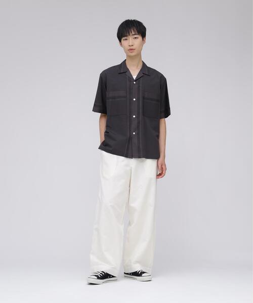 YLEVE（イレーヴ） ワイドパンツ パンツ YLEVE / DOBBY STRIPE