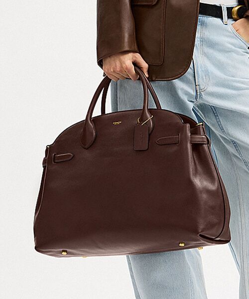 COACH（コーチ） ショルダーバッグ ソフトエンパイアキャリーオール