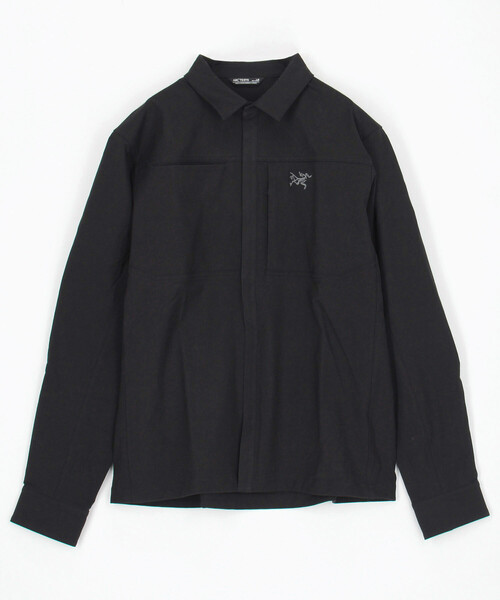 美品✨ARC’TERYX クロニンコットンオーバーシャツ ブラック ARC'TERYX（アークテリクス） シャツ ARC'TERYX/アークテリクス