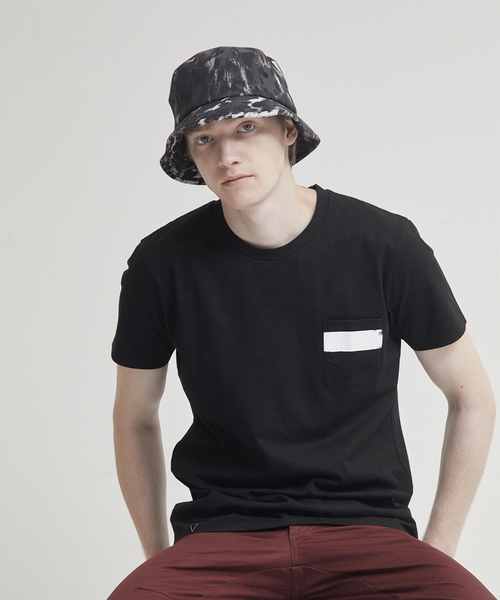 5351 POUR LES HOMMES tシャツ NEWワンライン半袖Tシャツ「ポケットver