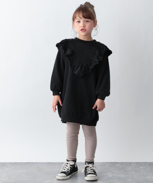 MARNIキッズ♡14y フリル付きスウェットワンピース MARNI ワンピース MARNI（マルニ）Kids ＆ Junior ブランドロゴ