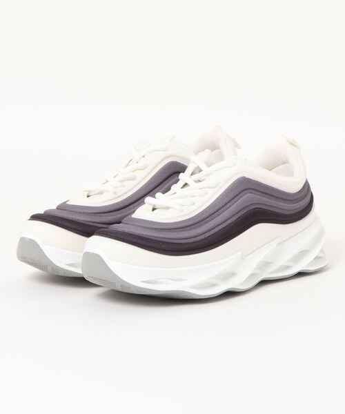 軽量☆快適インソール【ALDO】バイカラー スニーカー STYLEBLOCK スニーカー バイカラー厚底スニーカー レディース