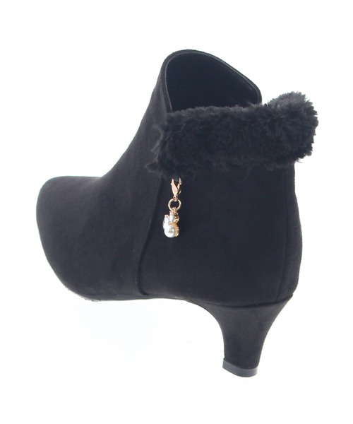 JELLY BEANS（ジェリービーンズ） ブーツ バックファーポインテッド