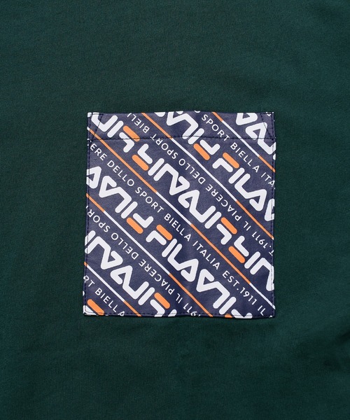 FILA(フィラ)★UNISEX_インターナショナルスモールロゴ半袖_4色 セール】FILA ロゴ半袖Tシャツ（Tシャツ/カットソー）｜FILA