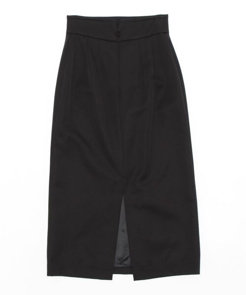 DRESSLAVE スカート twill back slit pencil skirt(バック