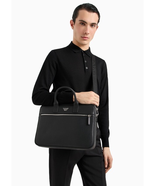 国内即発★EMPORIO ARMANI★イーグルマーク ビジネスバッグ EMPORIO ARMANI ビジネスバッグ 「エンポリオ アルマーニ」ASV