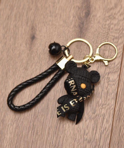 VIBGYOR Women キーホルダー 「urge select」テディベア ワッフル