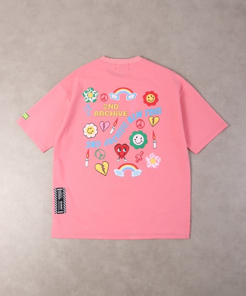 【新品 未使用】JUMPONE JUMPプリント ピンク Tシャツ One point sports uniform bear Print Tshirts ユニセックス男女