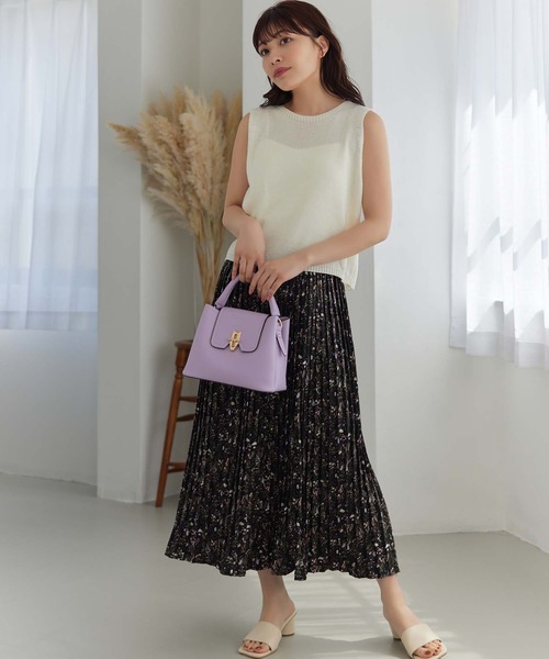 【きちんと見え夏バッグ】ストロー風フラップショルダーPARFOIS 000000007680_9bPWtev.jpg