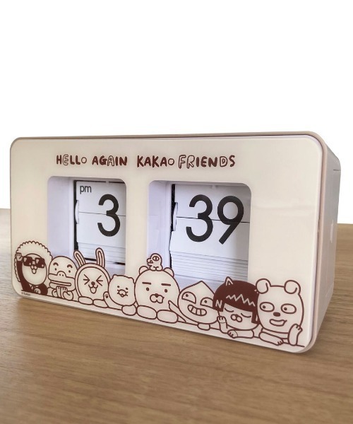 時計 「カカオフレンズ」 パタパタクロック : ZOZOTOWN Yahoo!店