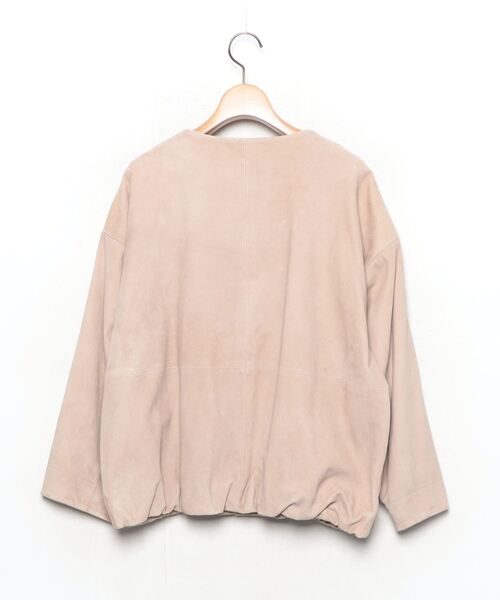 BEARDSLEY レザージャケット ベージュ