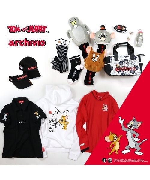 archivio キャップ 帽子 「LADIES」キャップ「トムとジェリー