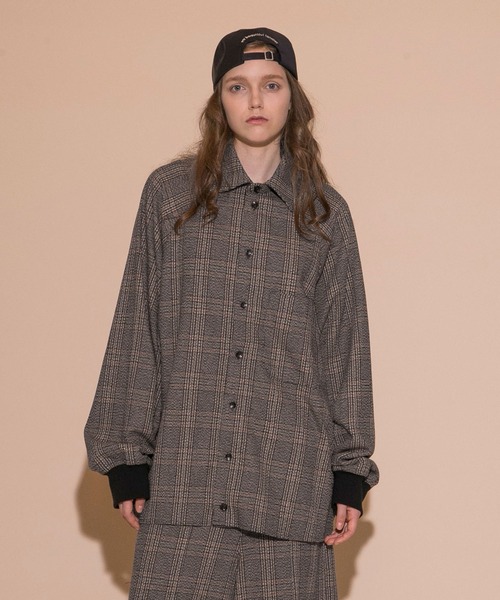my beautiful landlet シャツ 「my landlet」COTTON TWEED