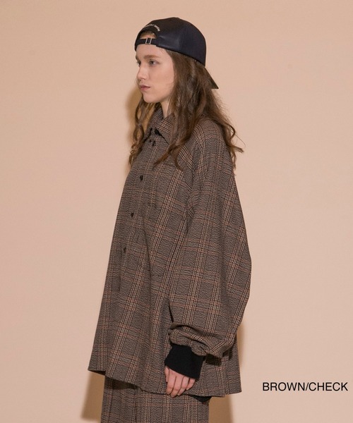 my beautiful landlet シャツ 「my landlet」COTTON TWEED