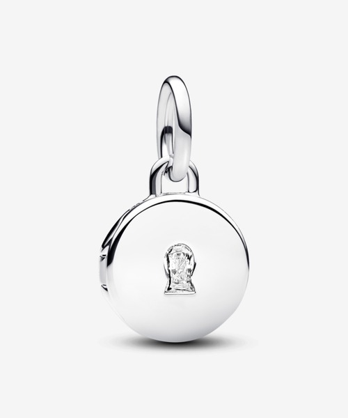 Pandora パンドラ　スノードーム　シルバー チャーム Snowflake Snowglobe Dangle Charm