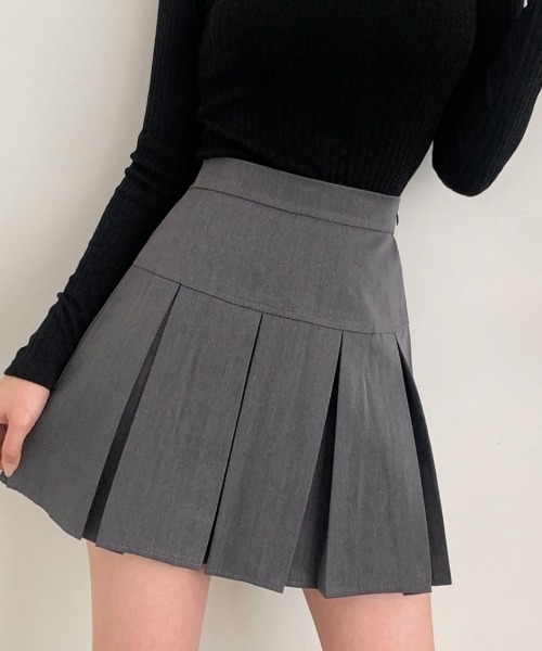 LADY LIKE（レディライク） スカート ボックスプリーツミニ丈スカート