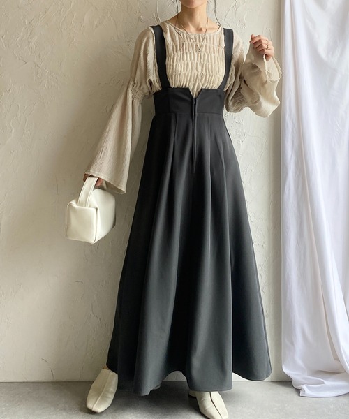 【新品未着用】Harrods　ハロッズ　上品タックフレアスカート　サイズ３（L） 新品未着用】Harrods ハロッズ 上品タックフレアスカート サイズ