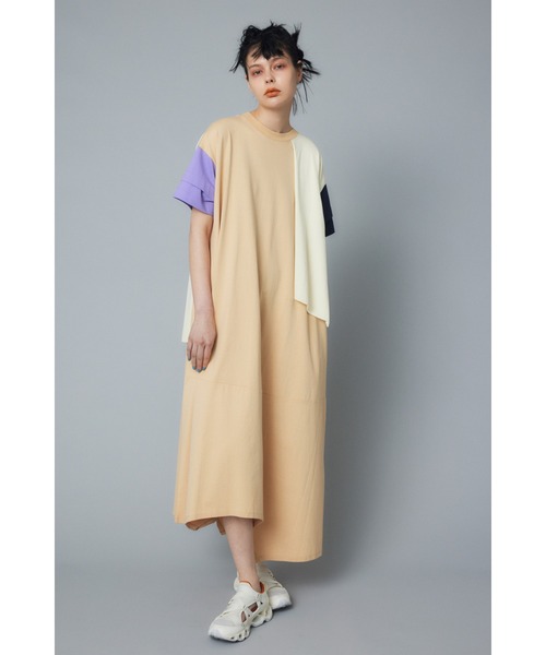 HeRIN.CYE Switching long dress GRY ワンピース HeRIN.CYE Switching long dress GRY ワンピース
