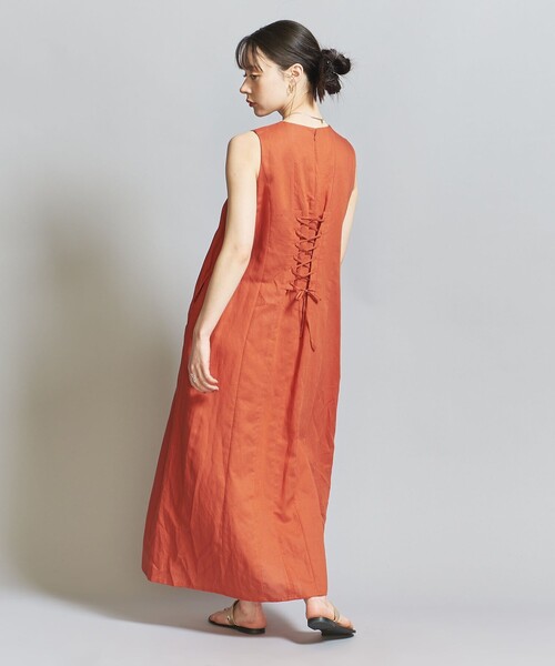 ワンピース レースアップ フレア ワンピース レディース : 82633430  