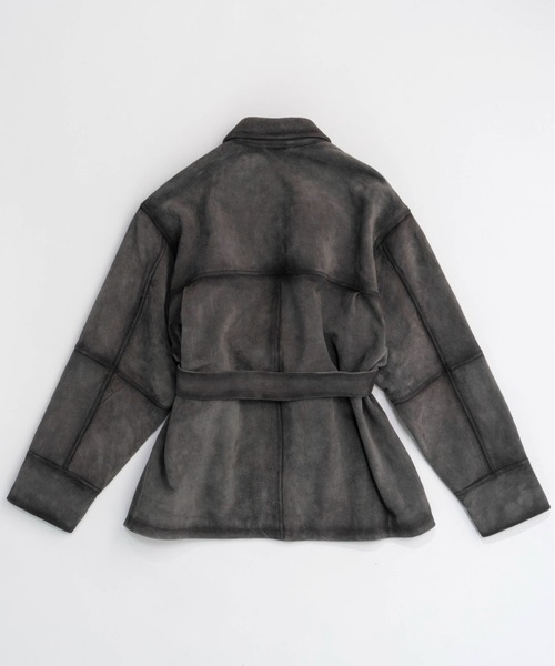MAISON SPECIAL ブルゾン アウター Real Suede Oversized Shirt/リアル 